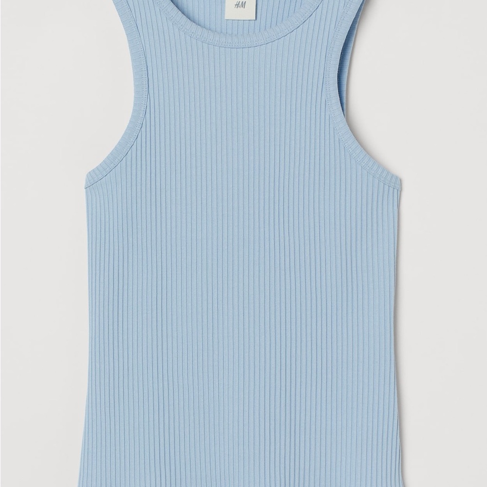 RIBBED TANK TOP